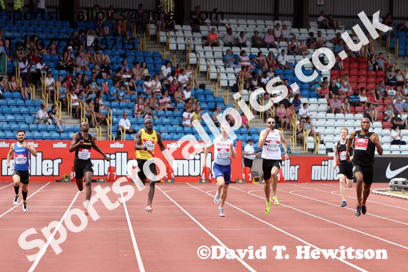 Mens 400 metres, Muller British Championships, Alexander Stadium, Birmingham. Photo: David T. Hewitson/Sports for All Pics